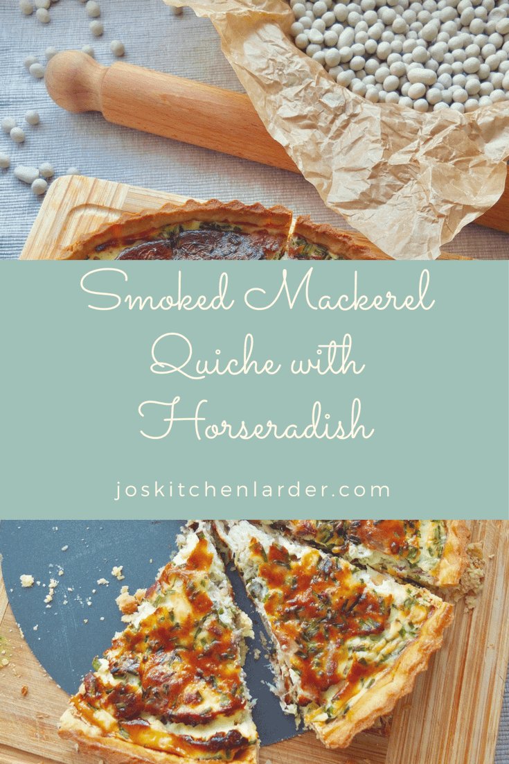 Smoked Mackerel Quiche with Horseradish