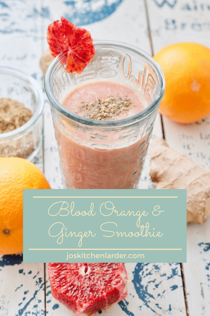 Blood Orange & Ginger Smoothie