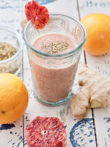 Blood Orange & Ginger Smoothie