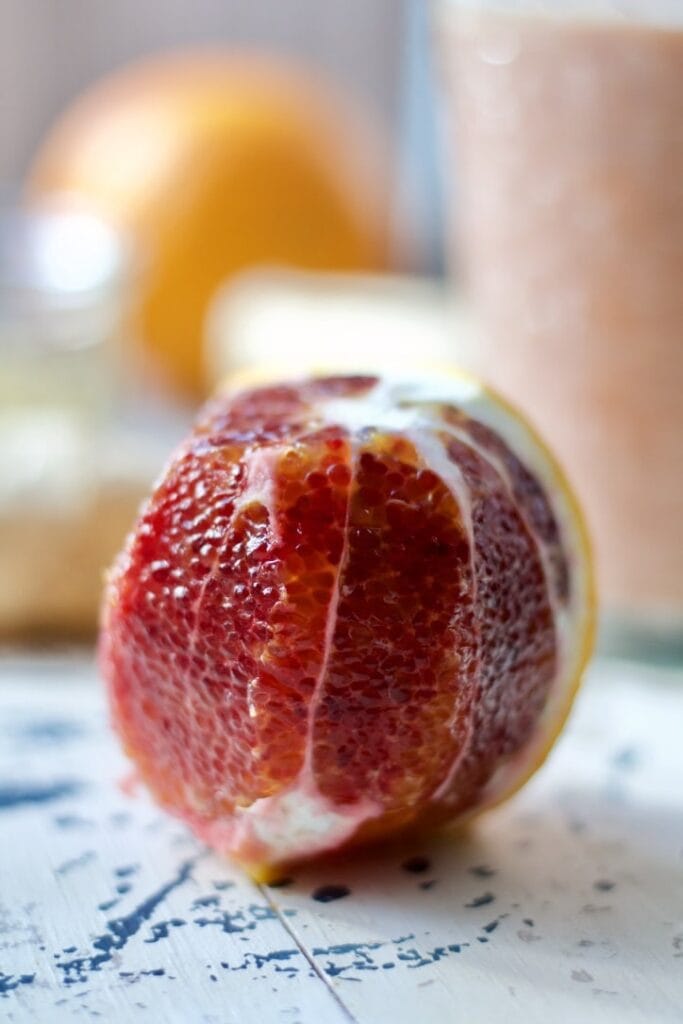 Blood Orange & Ginger Smoothie