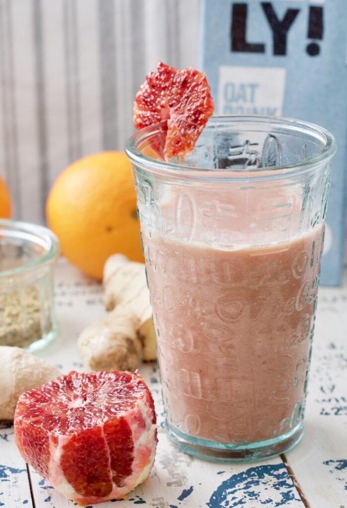 Blood Orange & Ginger Smoothie