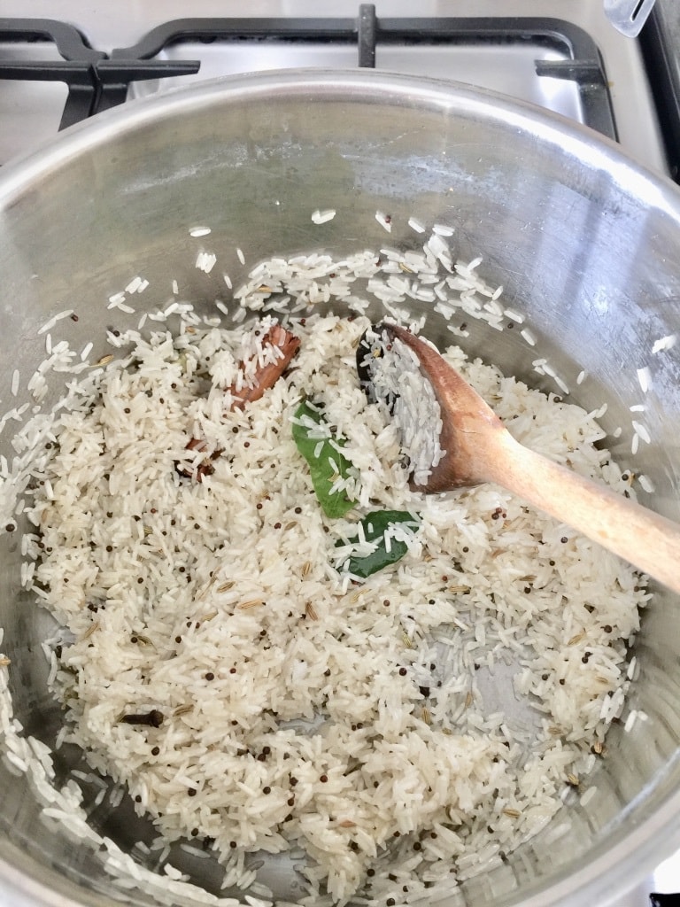 Easy Indian Rice - Jo's Kitchen Larder