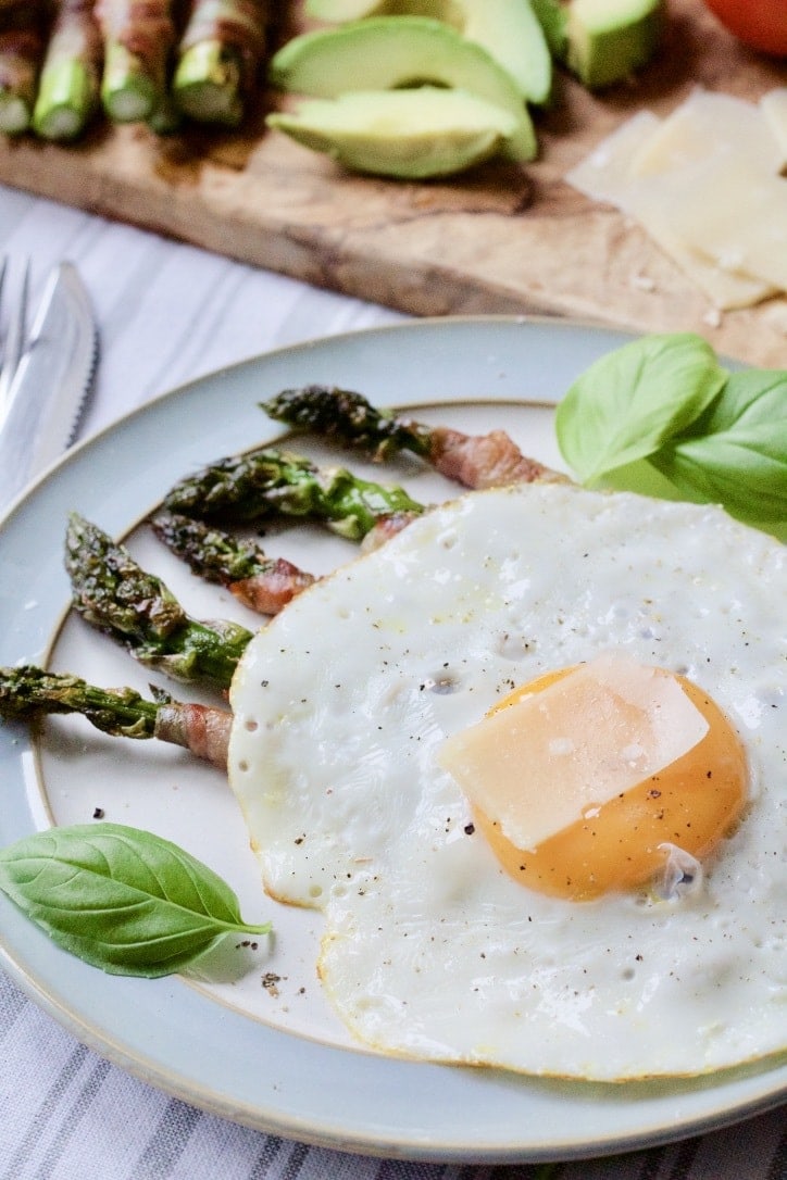 Pancetta Wrapped Asparagus Soldiers with Fried Egg Jo's Kitchen Larder