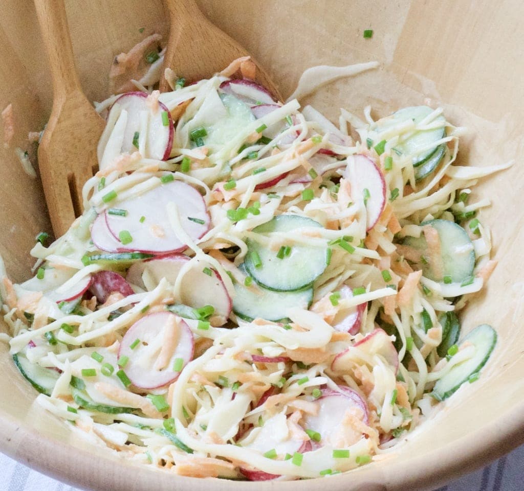 Creamy Summer Coleslaw