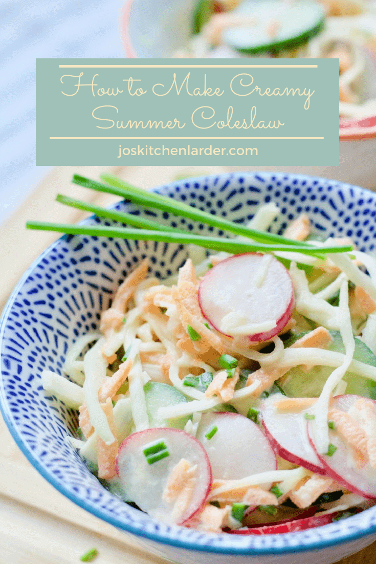 Creamy Summer Coleslaw