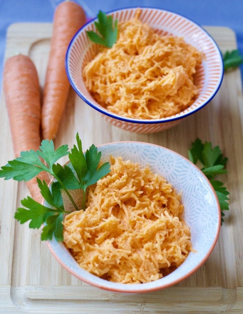 Easy Grated Carrot Salad