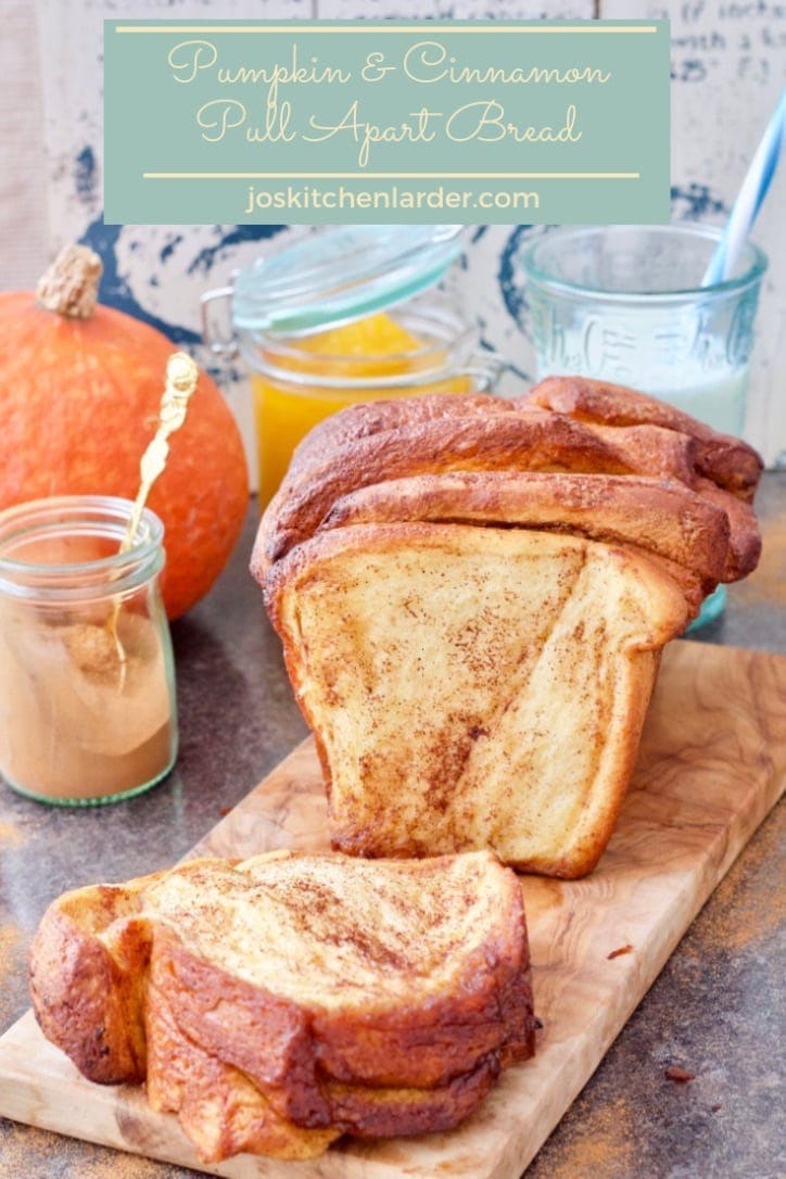 Pumpkin & Cinnamon Pull Apart Bread