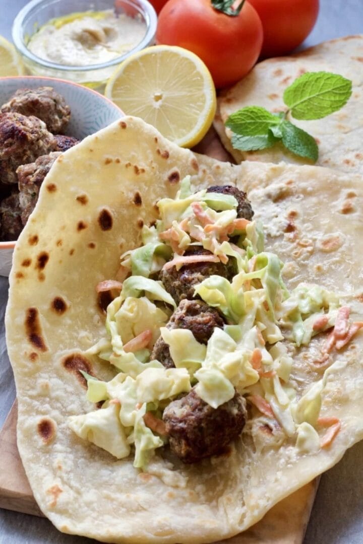 Easy Flatbread (No Yeast) - Jo's Kitchen Larder