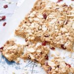 Chewy Cranberry Flapjacks (Granola Bars)