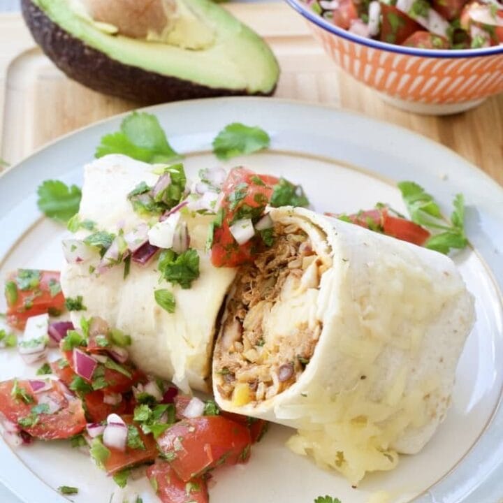 Pulled Pork Burritos Jo's Kitchen Larder