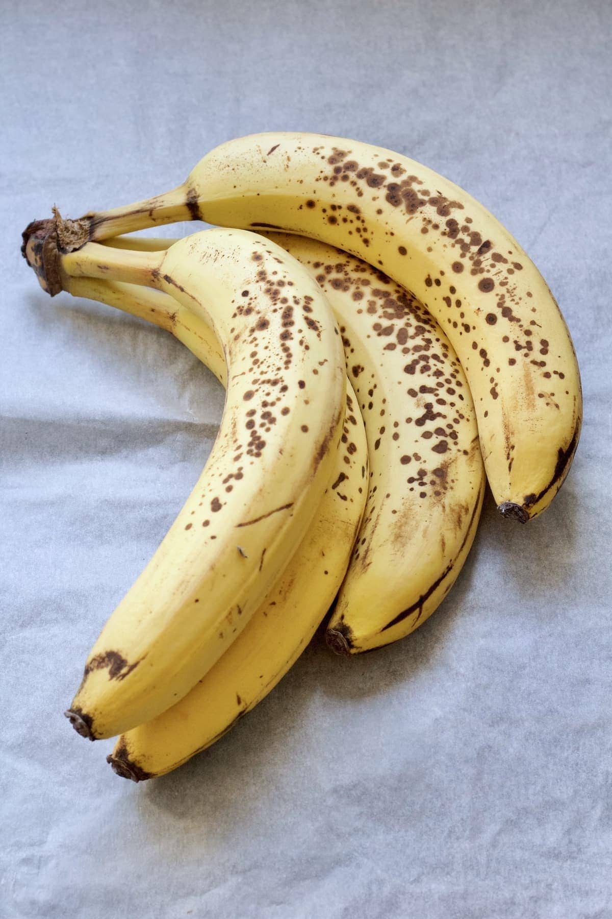 Bunch of ripe bananas.