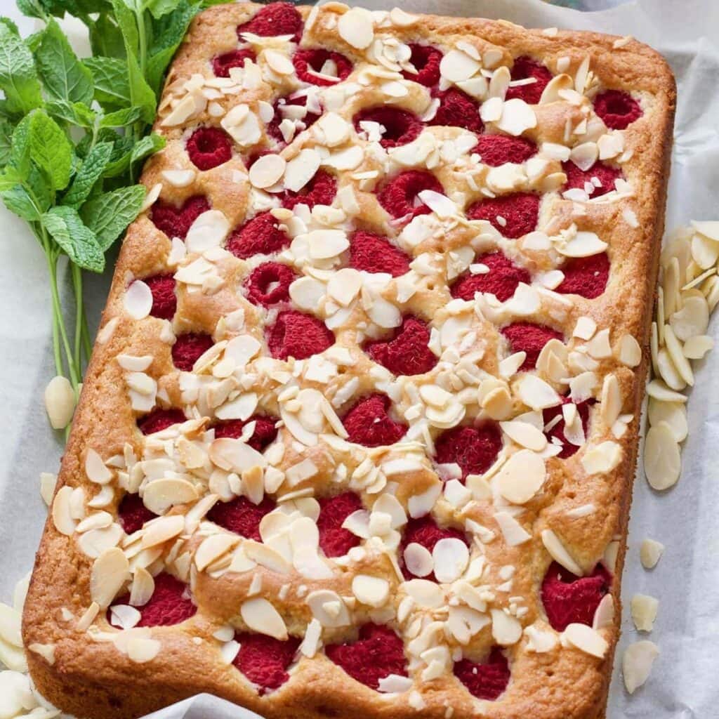 Organic Cake Raspberry Raspberry Cake (Vegan, Gluten Free) - Jo's Kitchen Larder