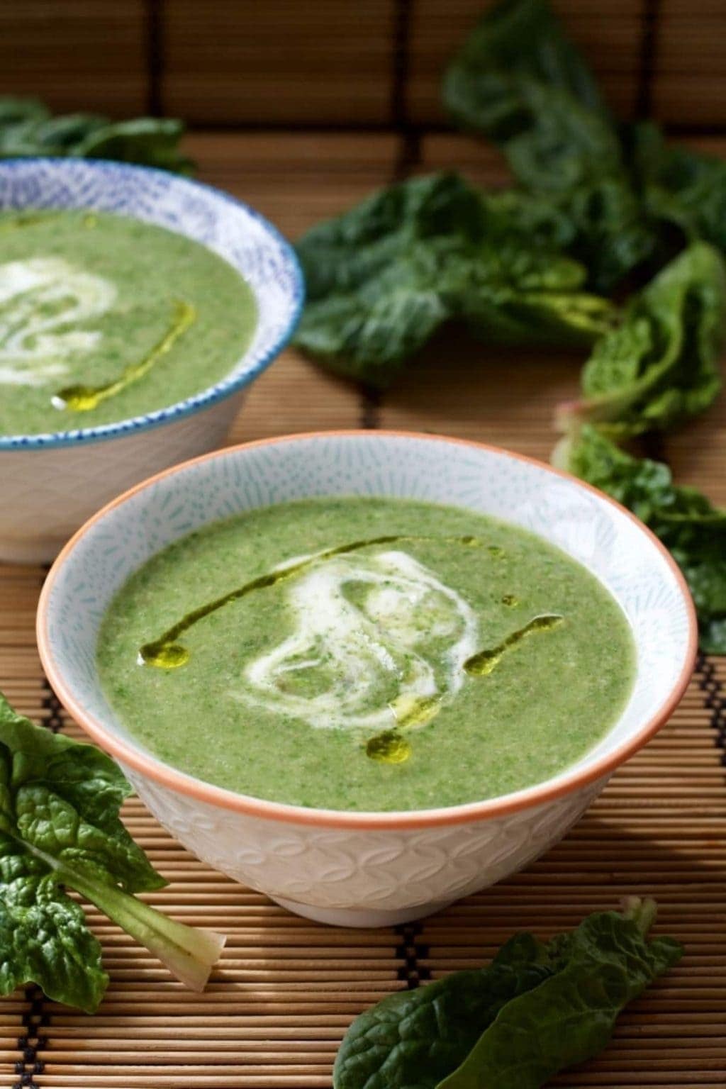 Spinach & Mushroom Soup Jo's Kitchen Larder