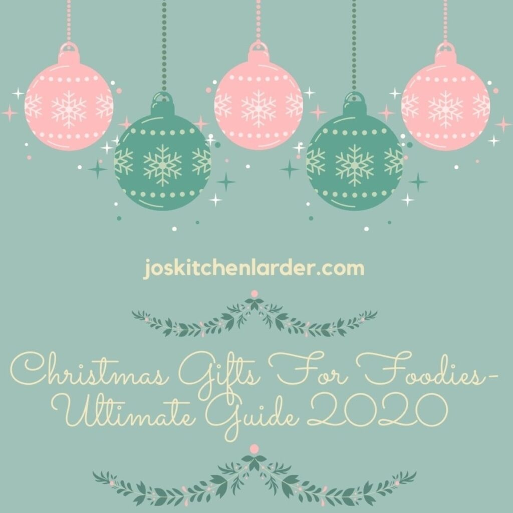 Image with baubles for Christmas Gifts For Foodies.