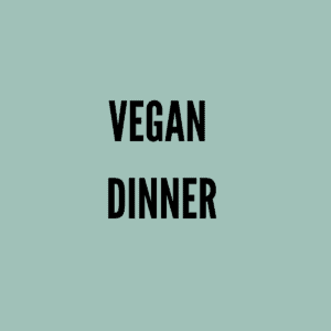 Vegan Dinner Recipes