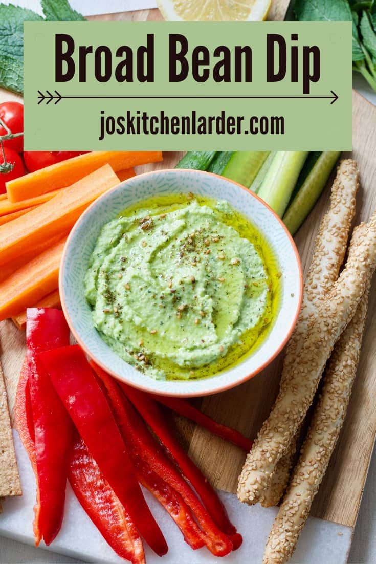 Broad Bean Dip Jo's Kitchen Larder