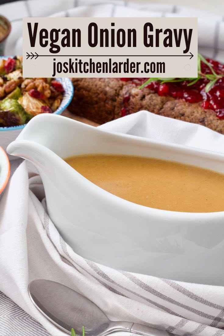 Vegan Onion Gravy Jo's Kitchen Larder