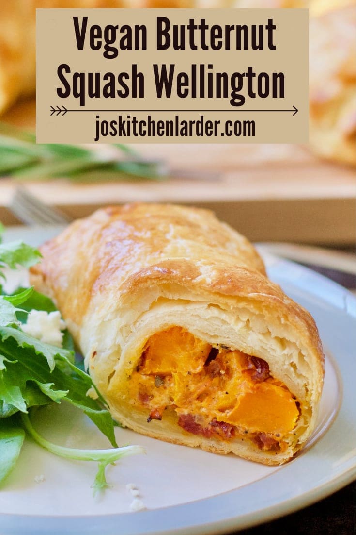 Vegan Butternut Squash Wellington Jo's Kitchen Larder