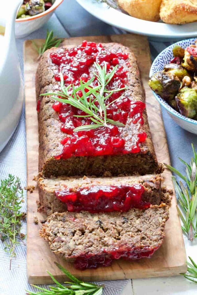 Vegan Lentil Roast (Easy Lentil Loaf) - Jo's Kitchen Larder
