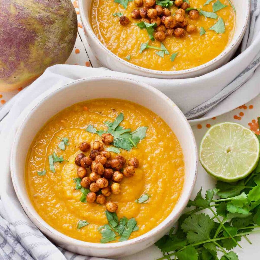 Carrot and Swede Soup Jo's Kitchen Larder