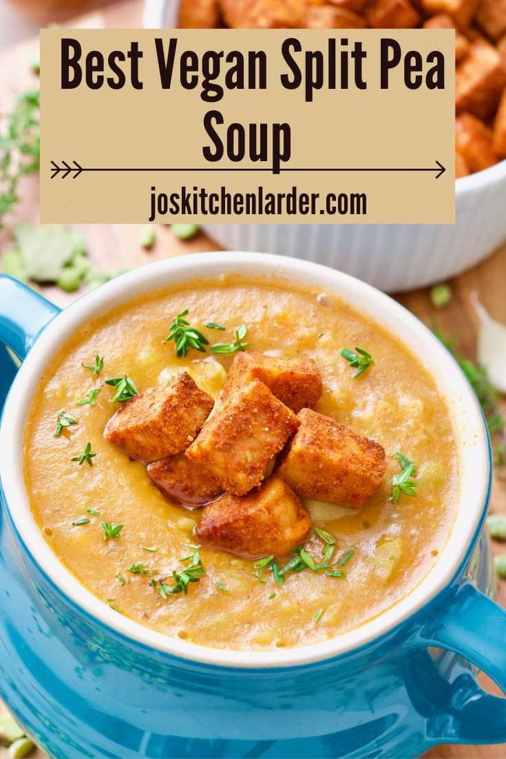 Vegan Split Pea Soup Jo's Kitchen Larder