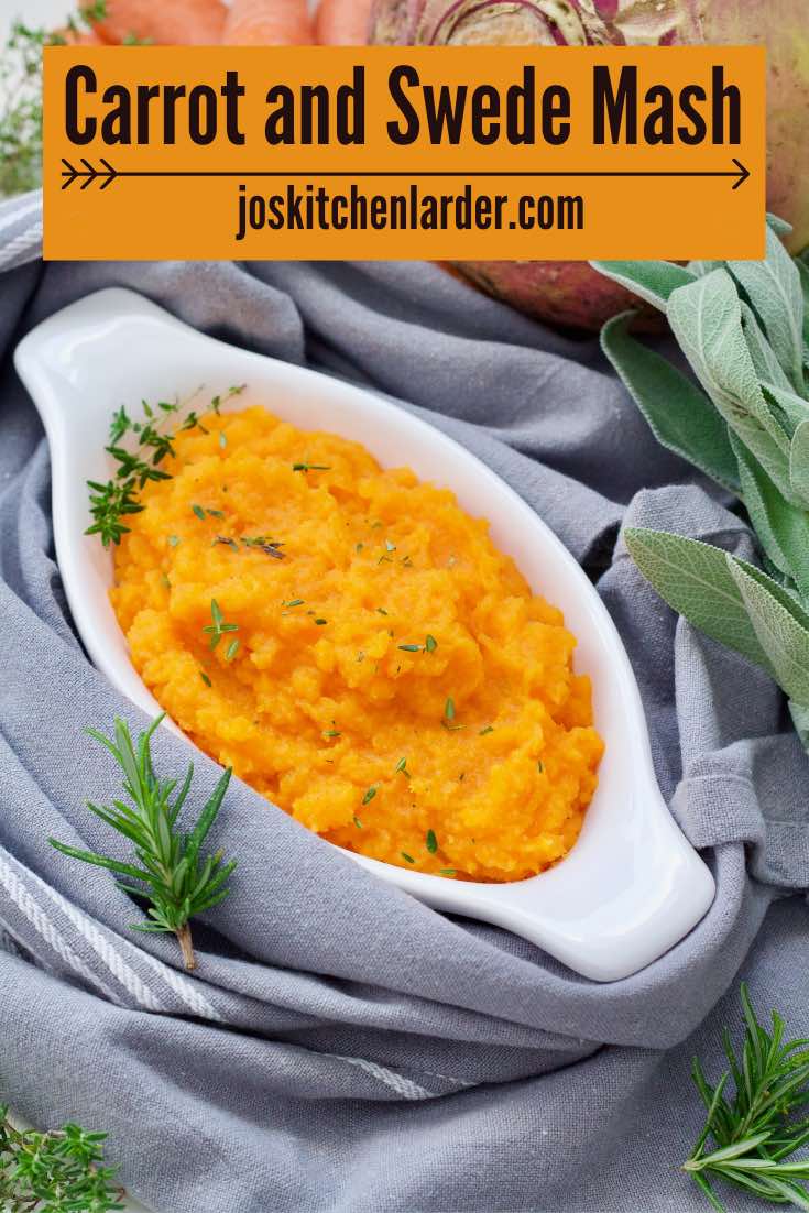 Carrot and Swede Mash Jo's Kitchen Larder