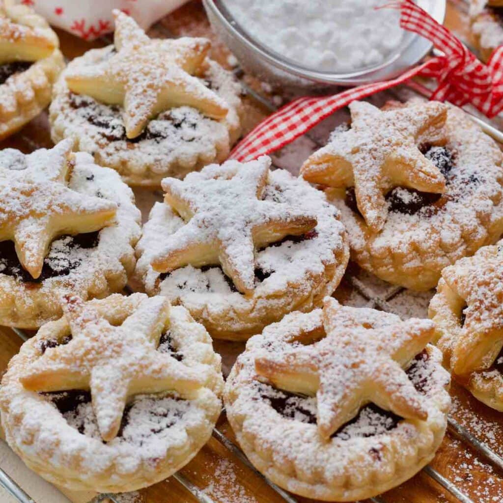 Puff Pastry Mince Pies (Air Fryer + Oven) Jo's Kitchen Larder