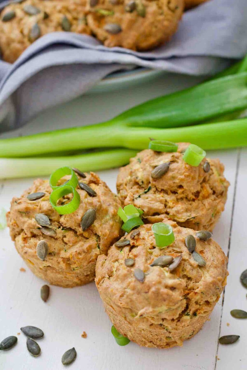 Savoury Vegetable Muffins (Vegan) - Jo&amp;#39;s Kitchen Larder