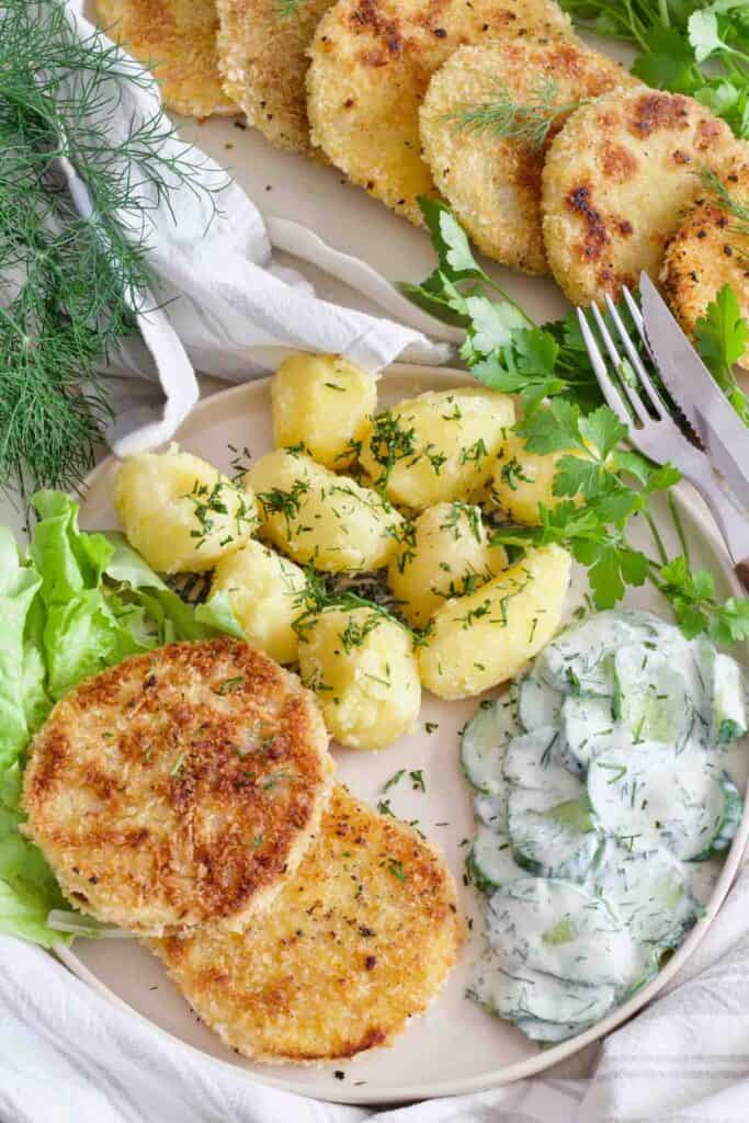 Kohlrabi Schnitzel - Jo's Kitchen Larder Kohlrabi Schnitzel - Jo's Kitchen Larder