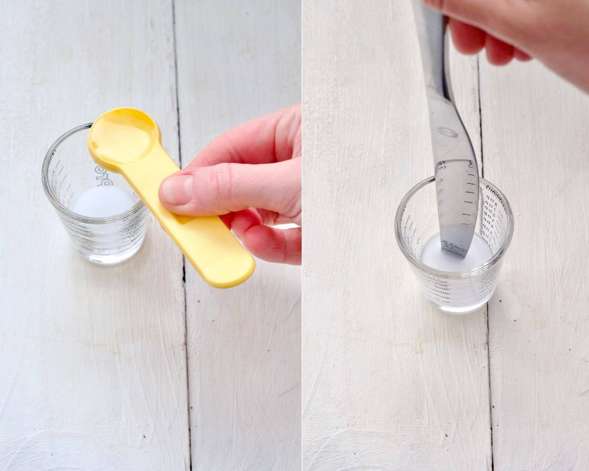 Preparing ammonia bicarbonate by mixing it with water.